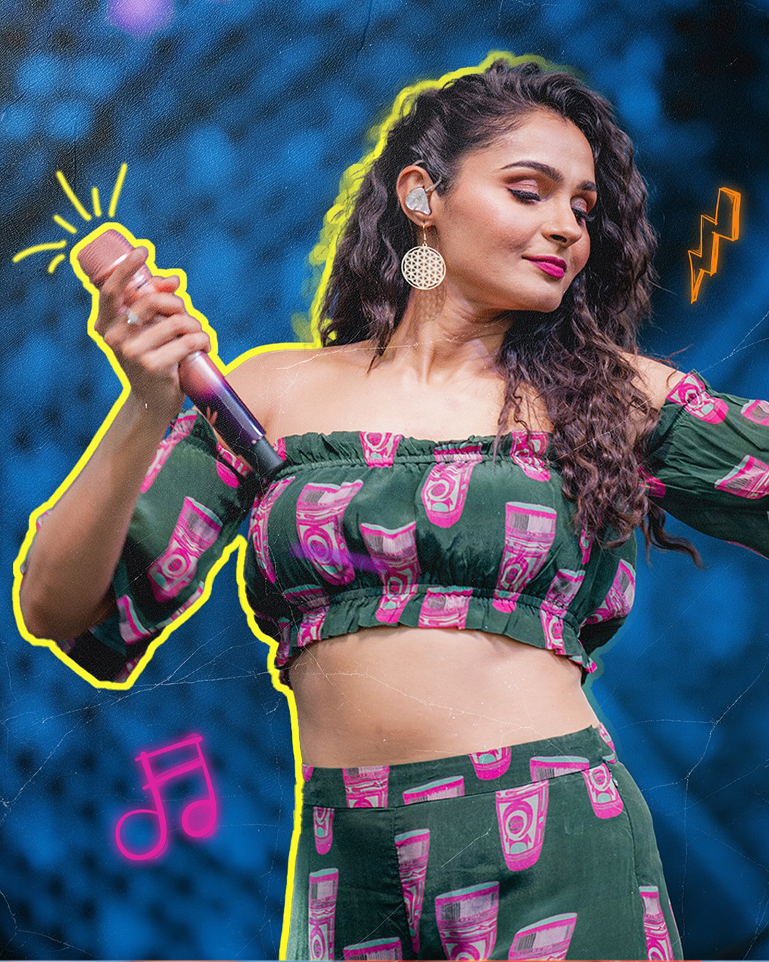 Andrea Jeremiah mesmerizes with her voice and sizzles in style!