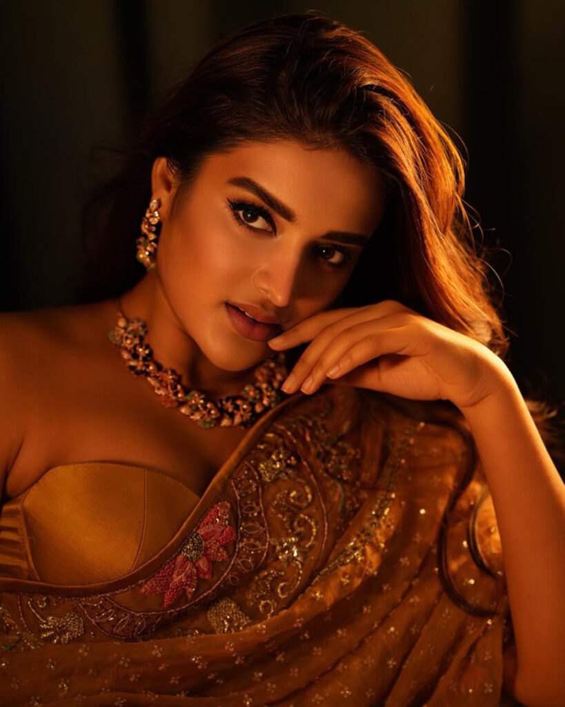 The Beautiful Nidhhi Agerwal Exudes Pure Elegance