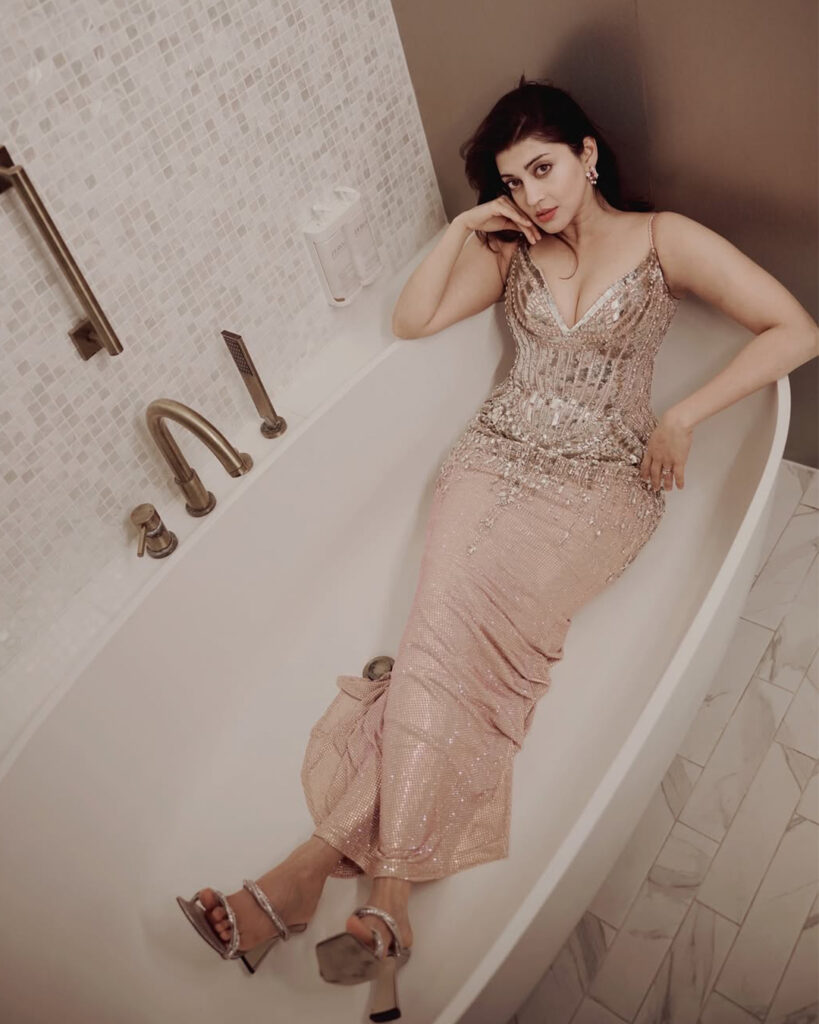 Pranita Subhash Sizzles in Stunning Dress