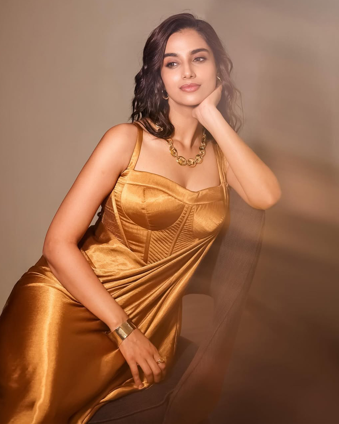 Meenakshi Chaudhary: The Golden Beauty