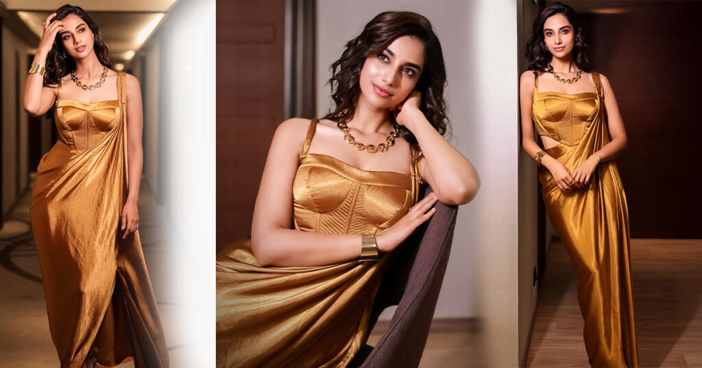 Meenakshi Chaudhary: The Golden Beauty