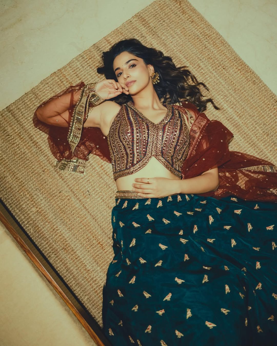 Meenaakshi Bronze tones, classic charm