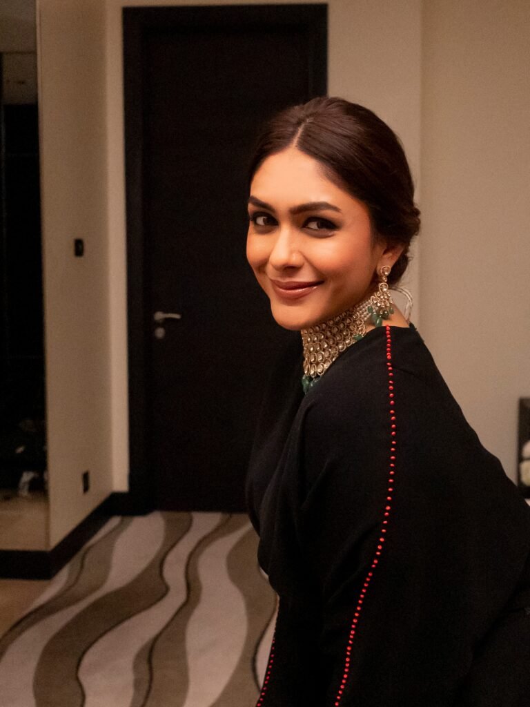 Mrunal thakur in her favorite attire