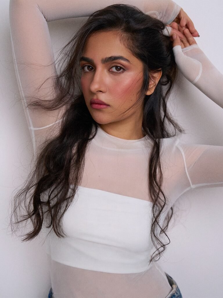 Rukmini vasanth in dazzling white